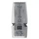Мастурбатор с регулировкой давления Tenga Aero Silver Ring, белый