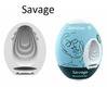 Мастурбатор с самолубрикацией Satisfyer Egg Single Savage, белый 
