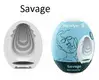 Мастурбатор с самолубрикацией Satisfyer Egg Single Savage, белый 