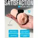 Мастурбатор-вагина с виброкольцом Lola Games Satisfaction Magazine Airhostess, телесный
