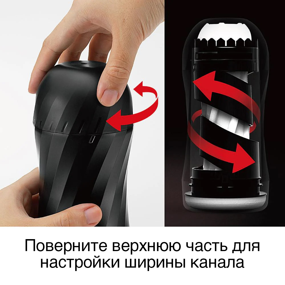 Мастурбатор Tenga Air-Tech Twist Ripple, синий