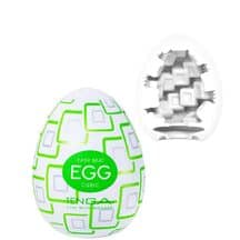 Мастурбатор Tenga Egg Cubic, белый