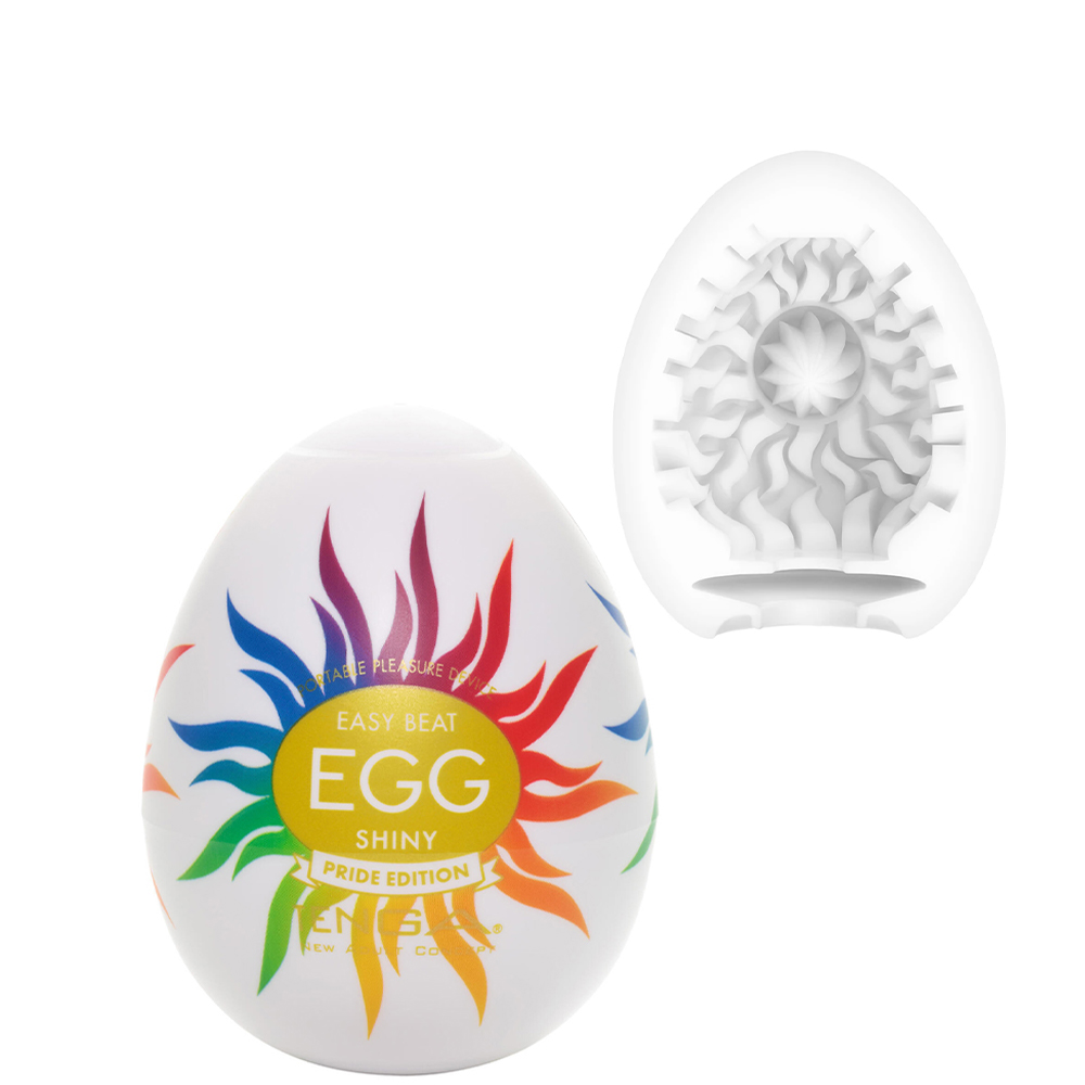 Мастурбатор Tenga Egg Shiny, белый