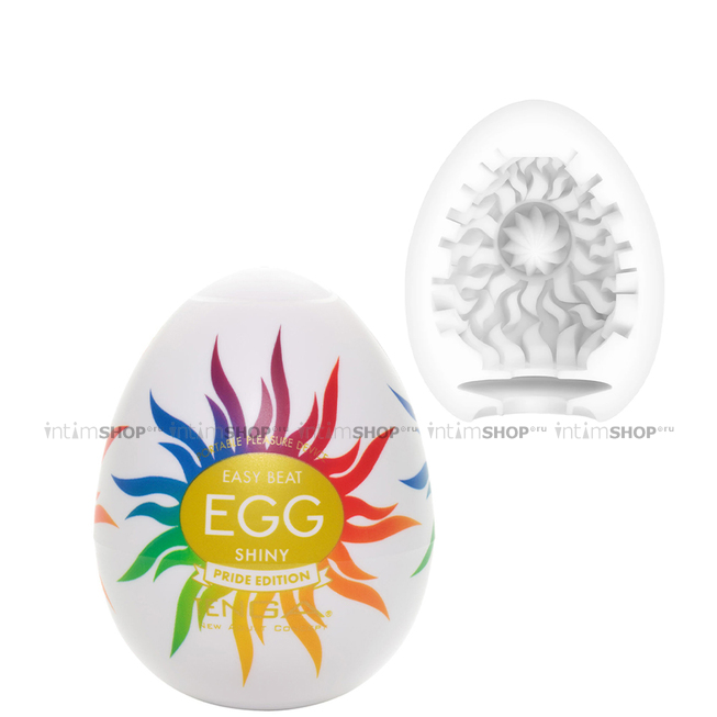 Мастурбатор Tenga Egg Shiny, белый