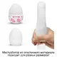 Мастурбатор Tenga Egg Wonder Curl, белый