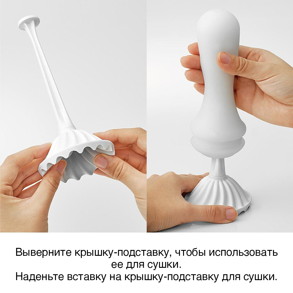 Мастурбатор Tenga Flex Bubbly, голубой