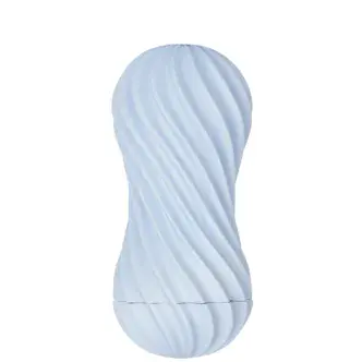 Мастурбатор Tenga Flex Bubbly, голубой