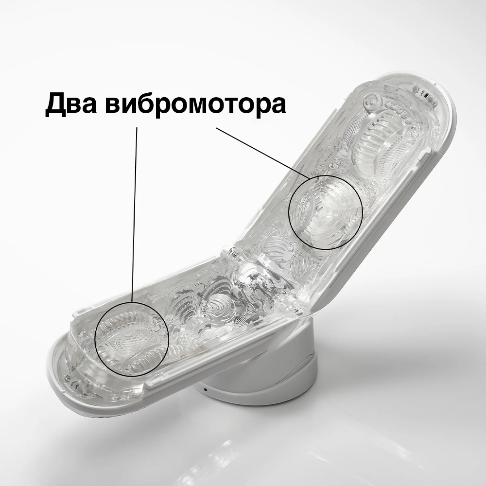 Мастурбатор Tenga Flip Zero Gravity с вибрацией, белый