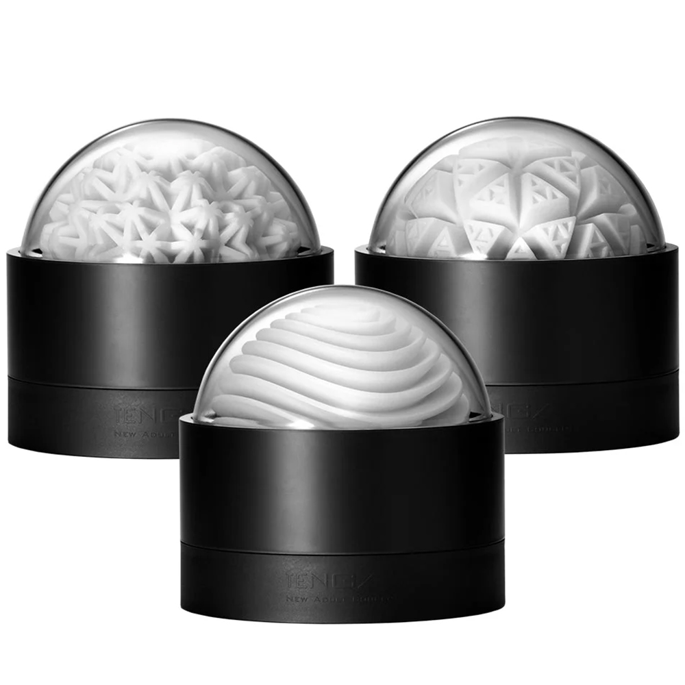 Мастурбатор Tenga Geo Aqua, белый
