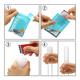 Мастурбатор Tenga Pocket Crystal Mist, синий