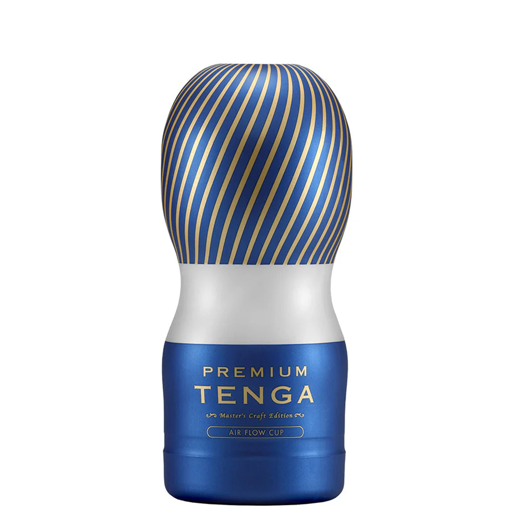 Мастурбатор Tenga Premium Air Flow Cup, синий