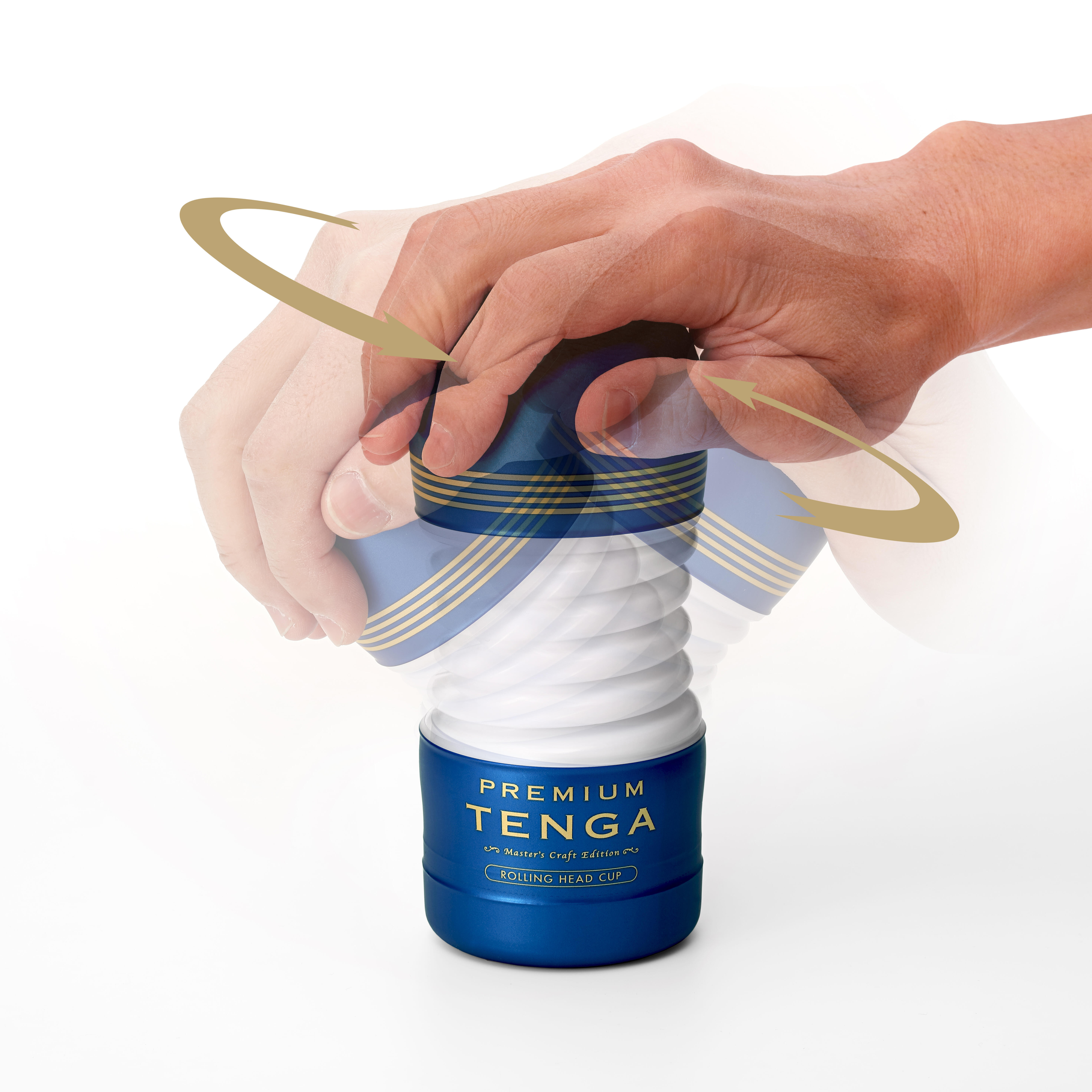 Двухсторонний мастурбатор Tenga Premium Dual Sensation Cup, белый