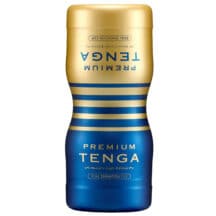 Двухсторонний мастурбатор Tenga Premium Dual Sensation Cup, белый