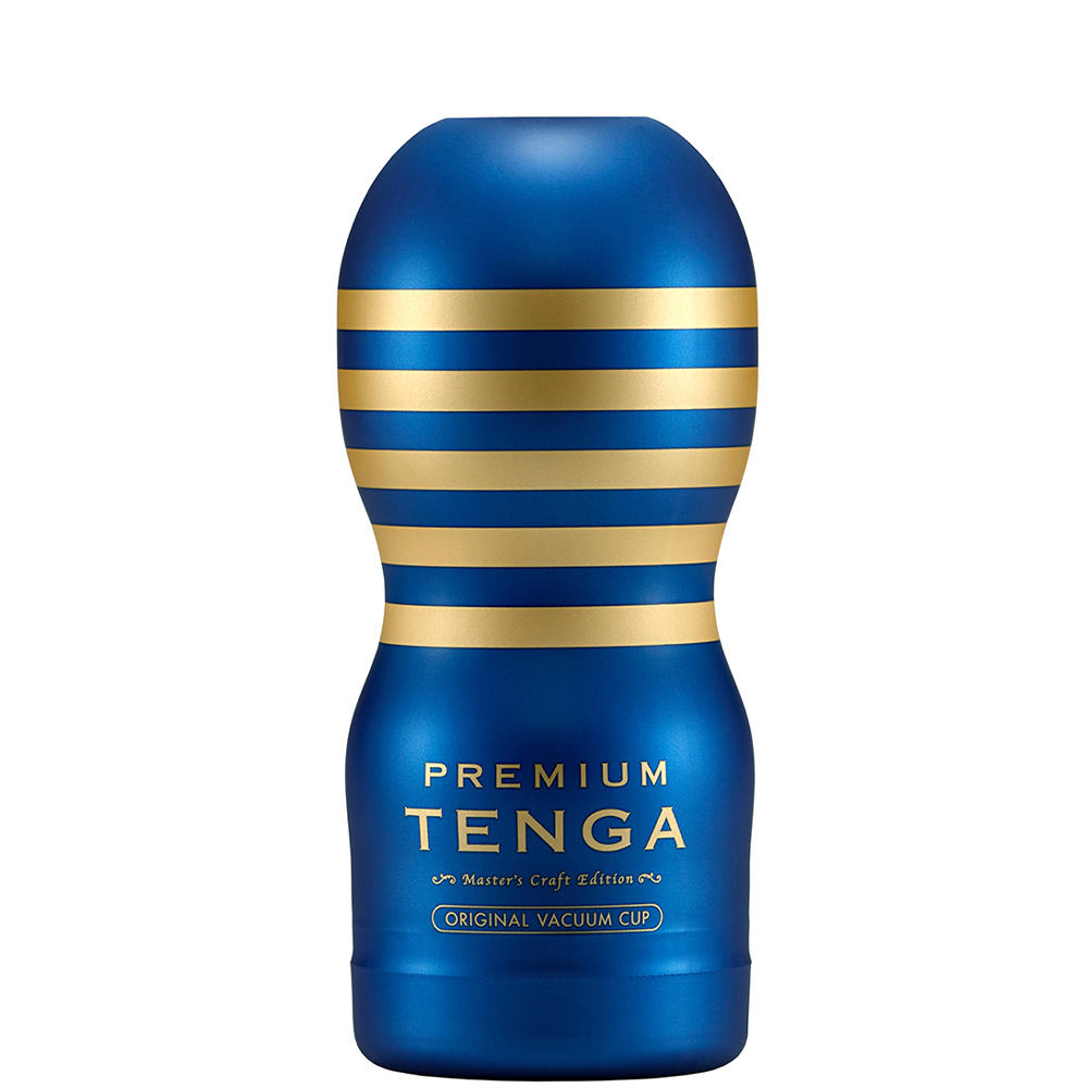 Мастурбатор Tenga Premium Vacuum Cup Original, синий