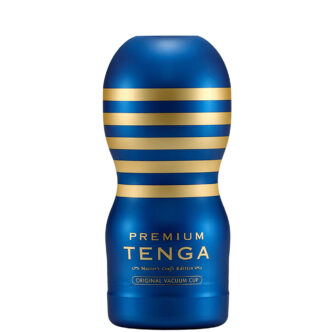 Мастурбатор Tenga Premium Vacuum Cup Original, синий
