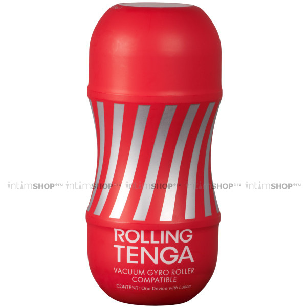 Мастурбатор Tenga Rolling Cup для Vacuum Gyro Roller, красный