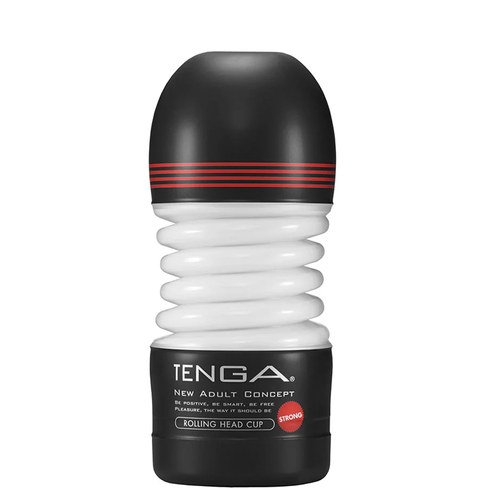 Мастурбатор Tenga Rolling Head Cup Strong, чёрный