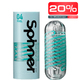 Мастурбатор Tenga Spinner 04 Pixel, бирюзовый