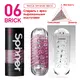 Мастурбатор Tenga Spinner 06 Brick, розовый