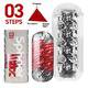 Мастурбатор Tenga Spinner DX 03 Steps, красный