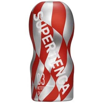 Мастурбатор Super Tenga Meteor Smash, красный