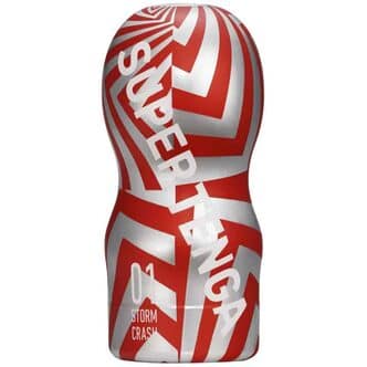 Мастурбатор Super Tenga Storm Crash, красный