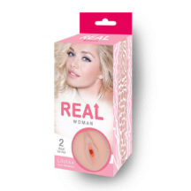 Реалистичный мастурбатор-вагина Real Woman Блондинка, телесный