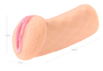 Мастурбатор вагина с двойным слоем материала Kokos Elegance.005D