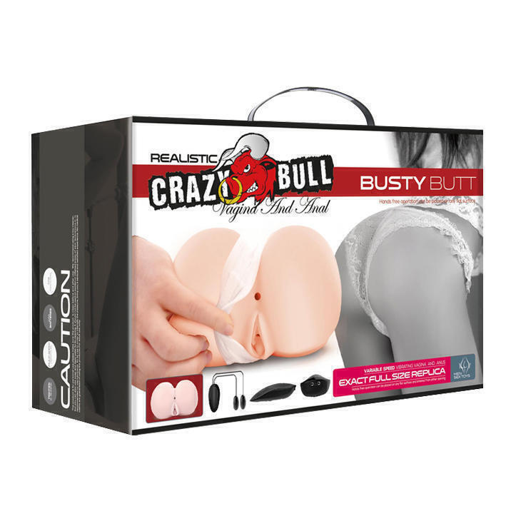 Мастурбатор с вибрацией Baile Crazy Bull Busty Butt