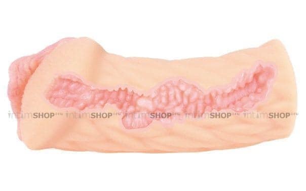 Мастурбатор вагина с двойным слоем материала Kokos Elegance.005D - фото 4