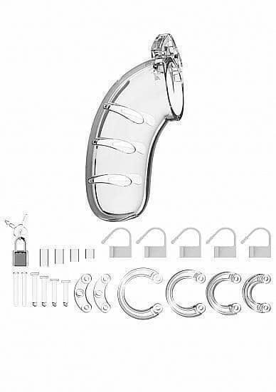 Мужской пояс верности №3 Transparent 4.5 Inch от IntimShop