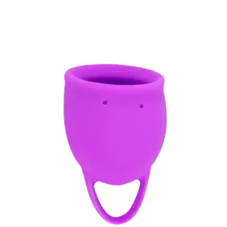 Менструальная чаша Lola Games Natural Wellness Tulip 15 мл, фиолетовая