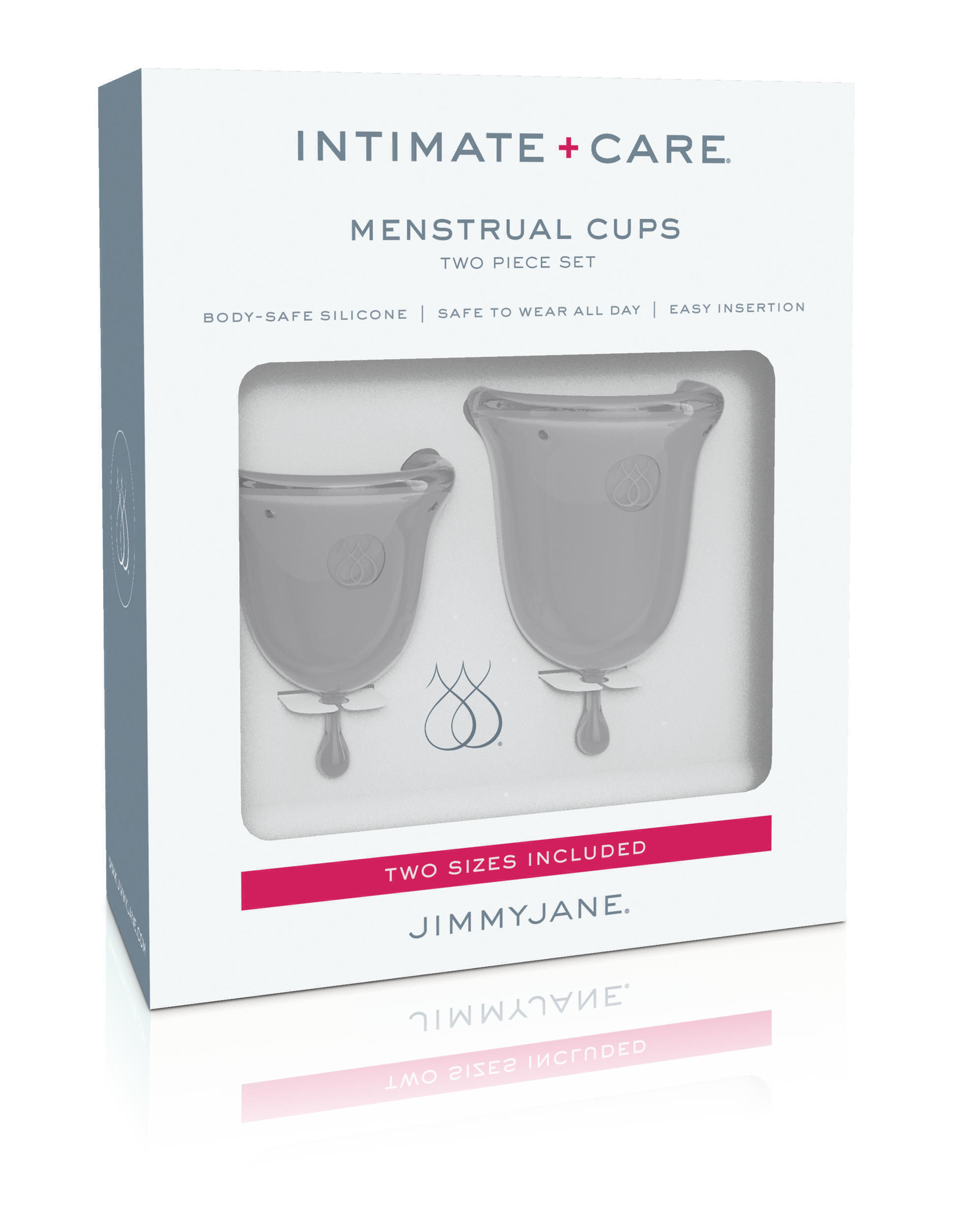 Менструальные чаши JimmyJane Intimate Care, бесцветные