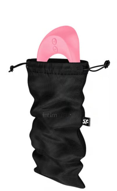 Мешочек Satisfyer Treasure Bag для хранения секс-игрушек M, черный