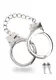 Наручники Taboom Luxury Bondage Essentials Plated, серебристый