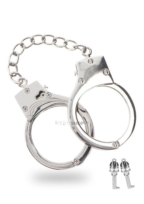Металлические наручники Taboom Luxury Bondage Essentials Plated серебристый