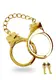 Наручники Taboom Luxury Bondage Essentials Plated, золотистый