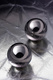Металлические вагинальные шарики Toyfa Metal 2.5 см, серебристые