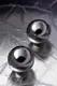 Металлические вагинальные шарики Toyfa Metal 2.5 см, серебристые