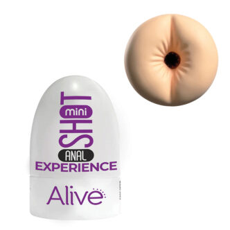 Мини-мастурбатор Adrien Lastic Alive Mini Shot Anal Experience, телесный