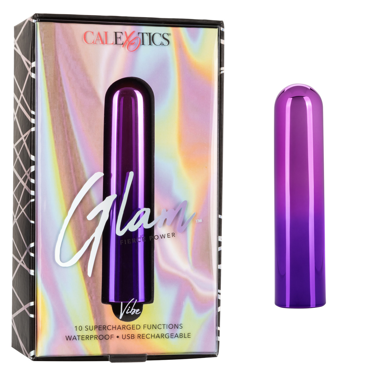 Вибропуля CalExotics Glam Vibe, фиолетовая