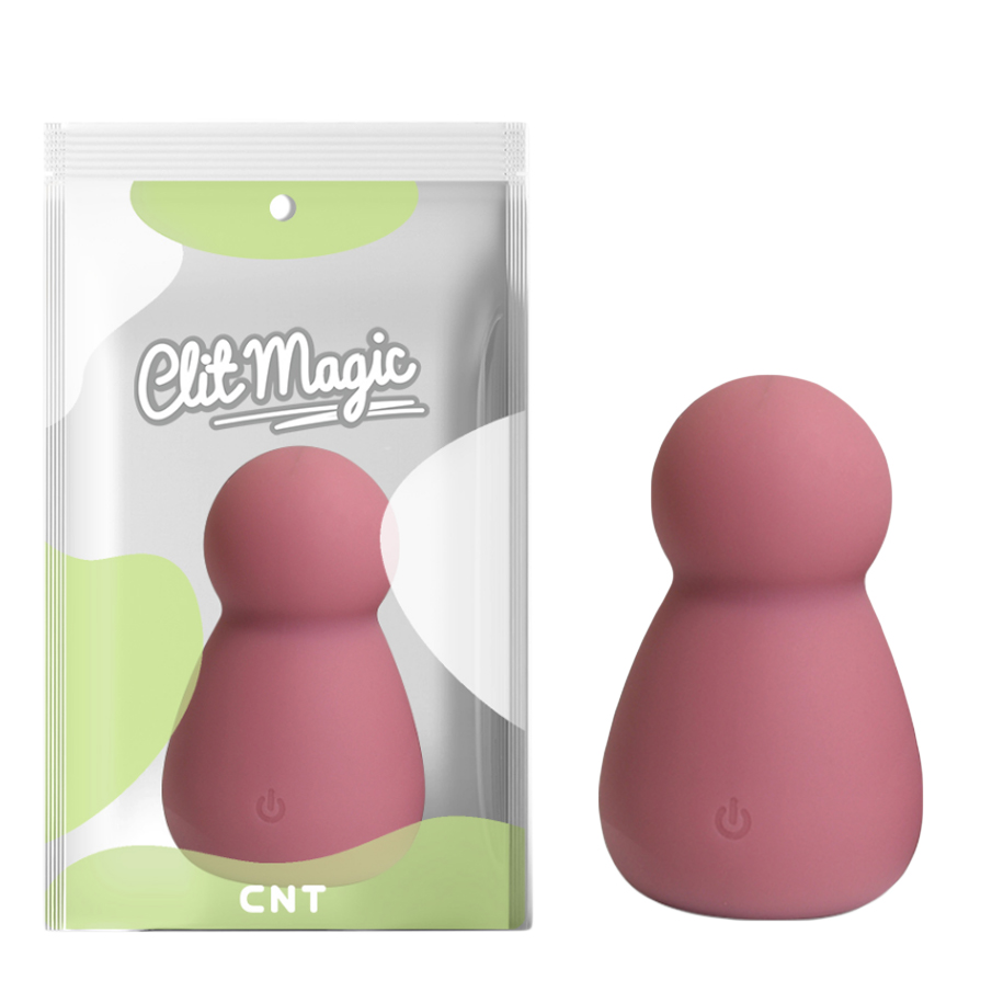 Мини-вибратор CNT Clit Magic Bubble, розовый