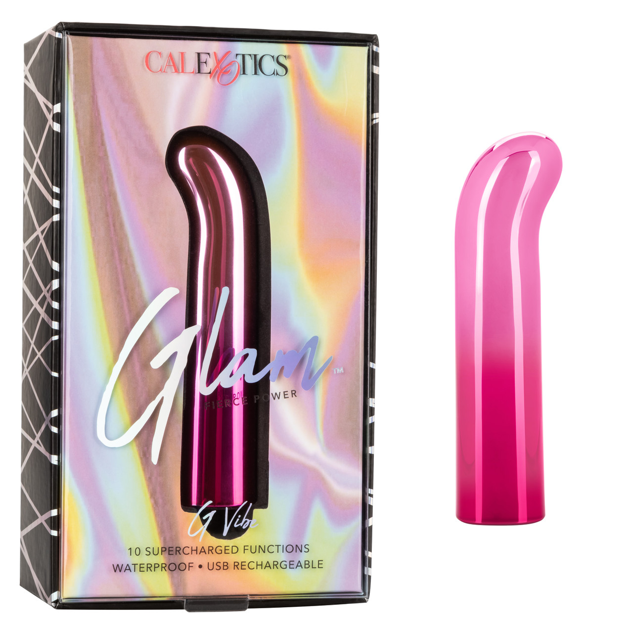 Вибропуля для точки G CalExotics Glam Vibe, розовая