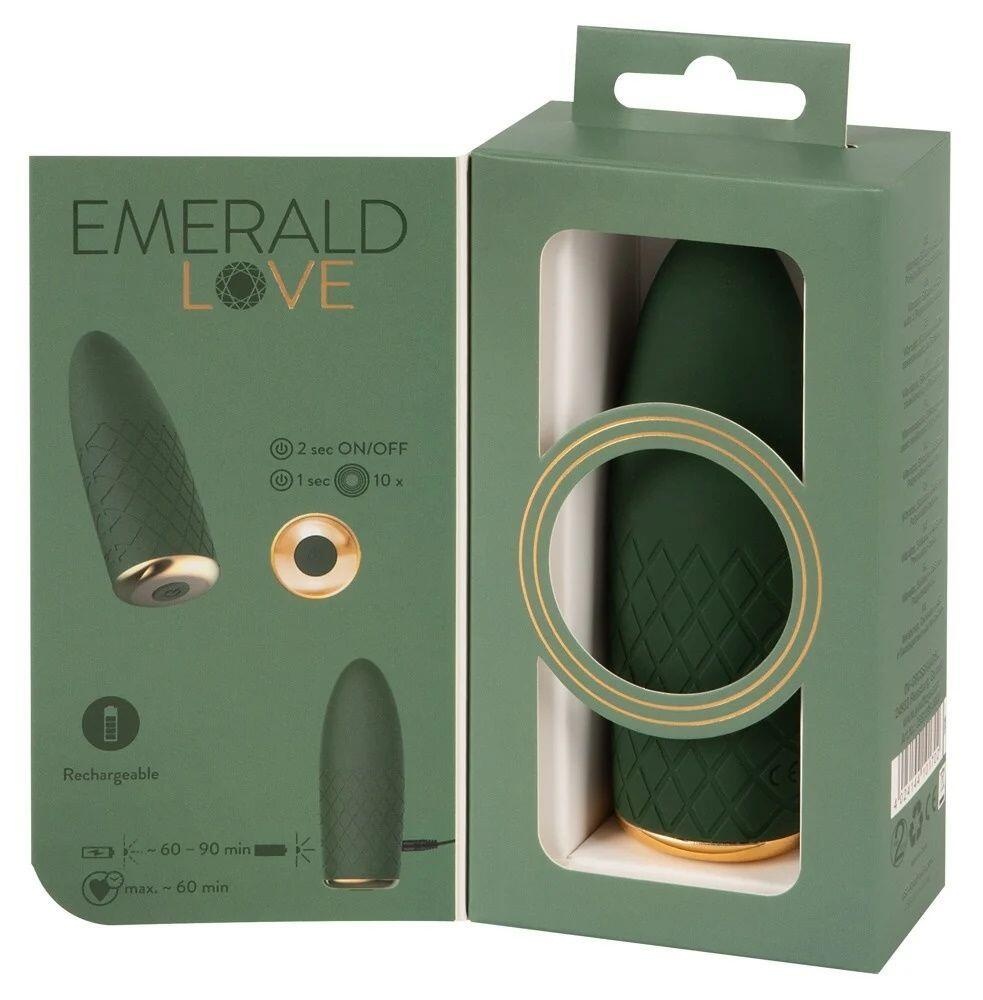 Вибропуля You2Toys Emerald Love Luxurious, зеленая