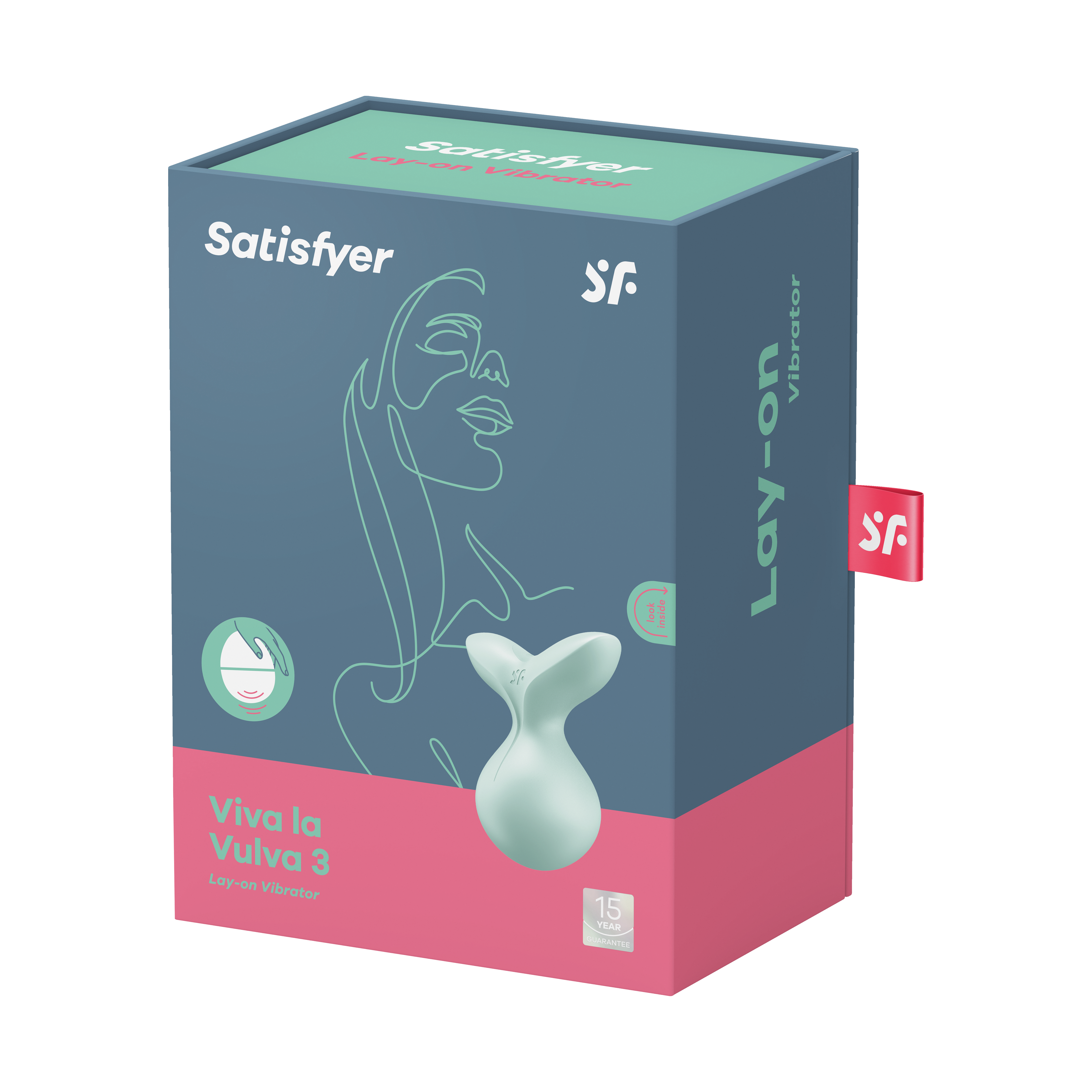 Мини-вибратор Satisfyer Viva la Vulva 3, зелёный