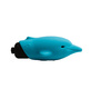 Вибропуля Adrien Lastic Pocket Dolphin Flippy, голубой