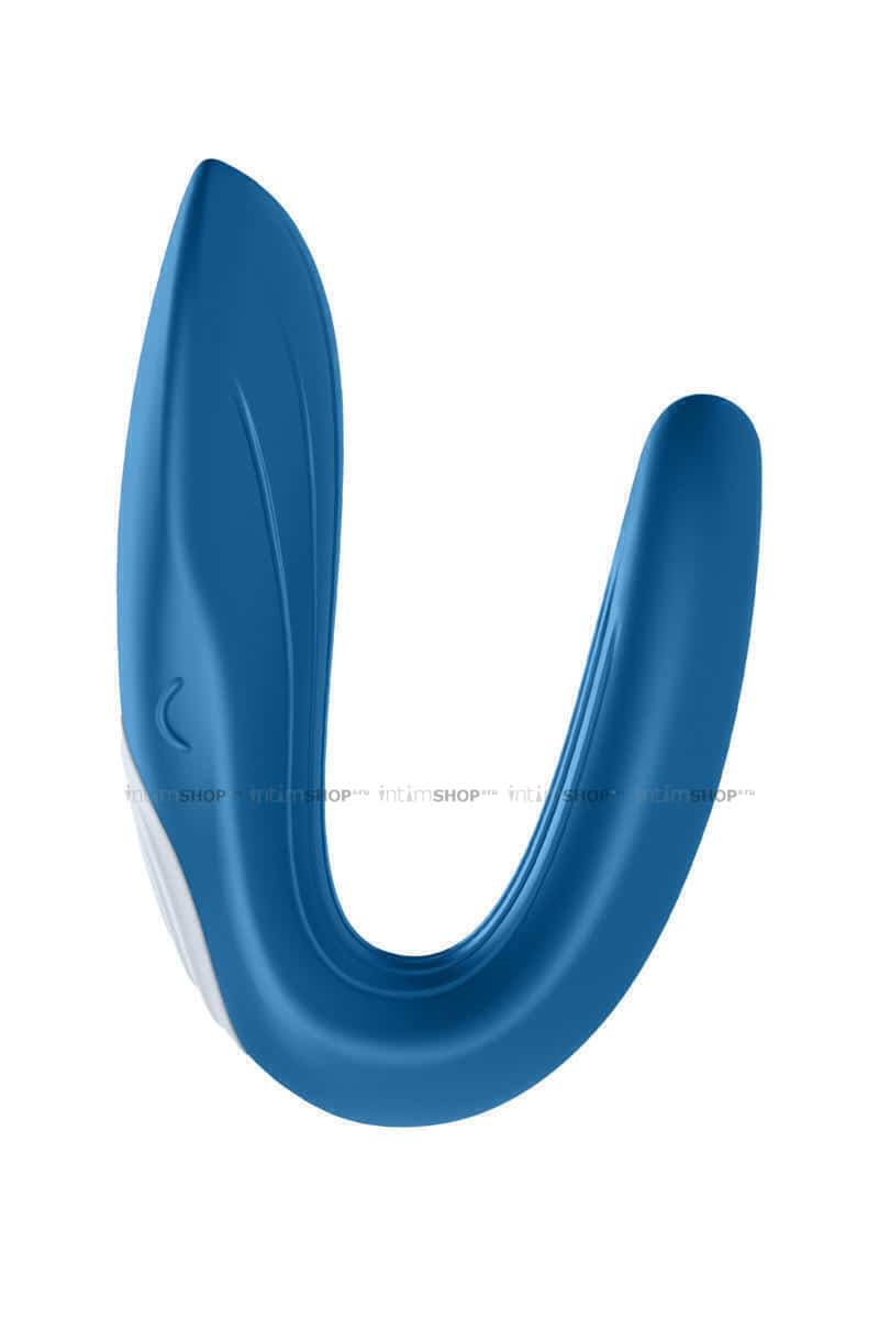 Стимулятор для пар Satisfyer Double Whale, синий