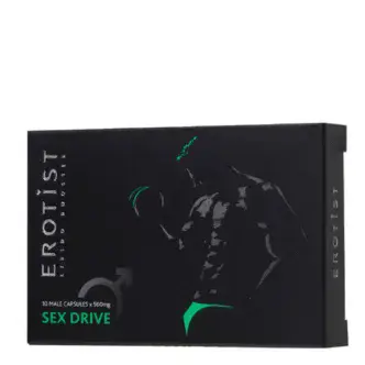 Мужское возбуждающее средство капсулы Erotist Sex Drive, 10 шт
