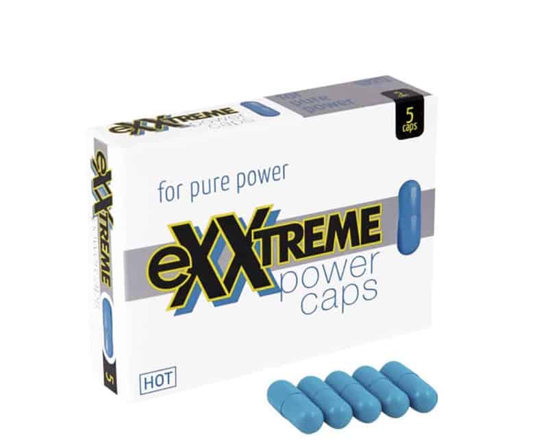 Мужское возбуждающее средство капсулы Hot eXXtreme Power, 5 шт
