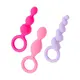 Анальные пробки Satisfyer Booty Call 3 шт, разноцветные